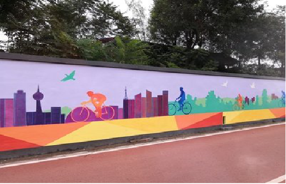 南丰墙体彩绘-围墙