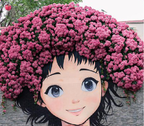 南丰墙体彩绘-网红墙打卡