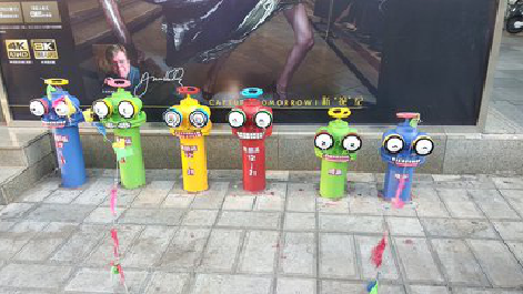 南丰商业区彩绘