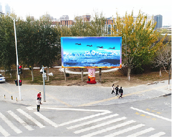 南丰户外大屏广告投放要点。