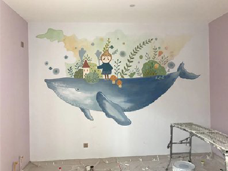 南丰手绘墙的特点及优势。