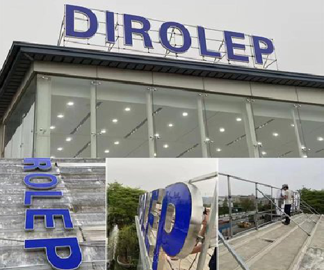 南丰楼顶发光字安装的注意事项。